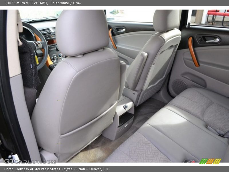 Polar White / Gray 2007 Saturn VUE V6 AWD