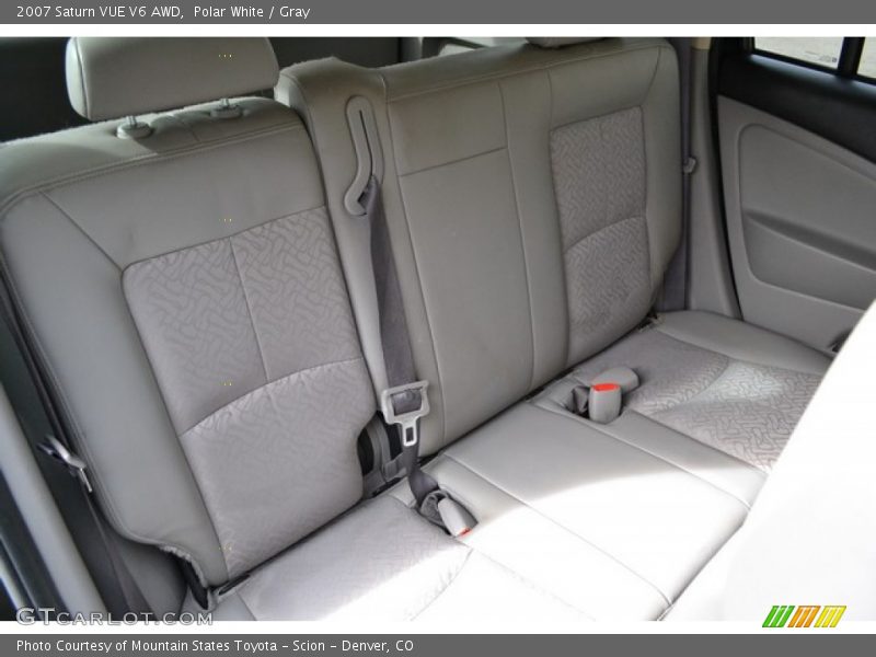 Polar White / Gray 2007 Saturn VUE V6 AWD