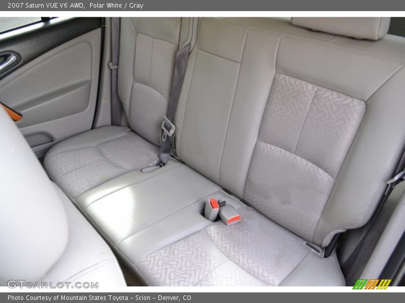 Polar White / Gray 2007 Saturn VUE V6 AWD