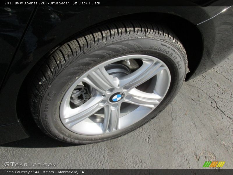 Jet Black / Black 2015 BMW 3 Series 328i xDrive Sedan