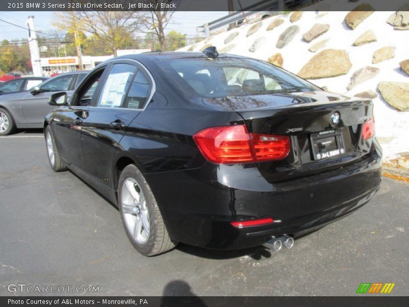 Jet Black / Black 2015 BMW 3 Series 328i xDrive Sedan
