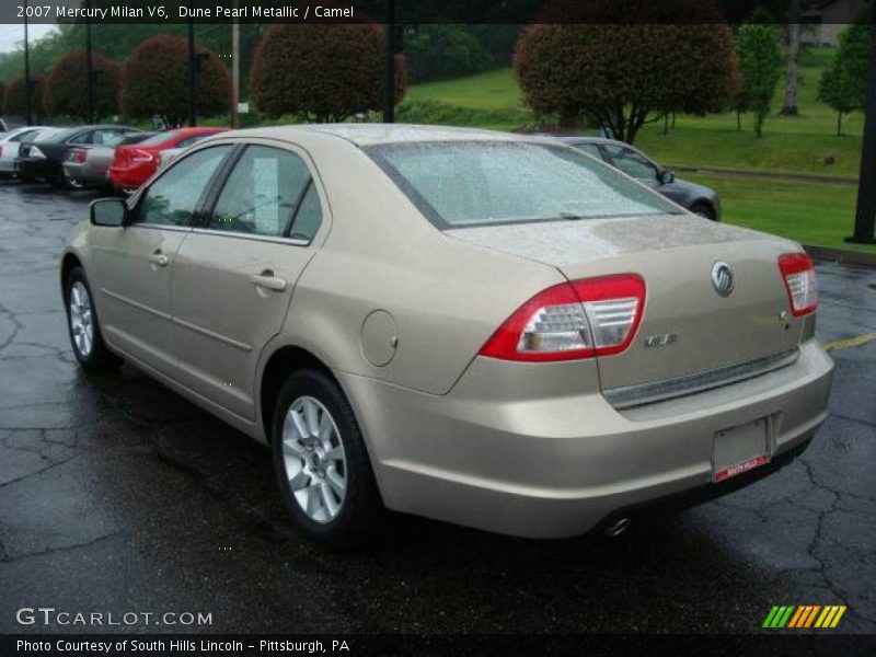 Dune Pearl Metallic / Camel 2007 Mercury Milan V6