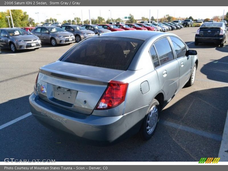Storm Gray / Gray 2006 Saturn ION 2 Sedan