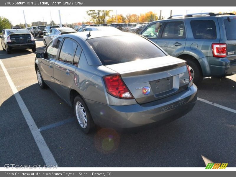 Storm Gray / Gray 2006 Saturn ION 2 Sedan