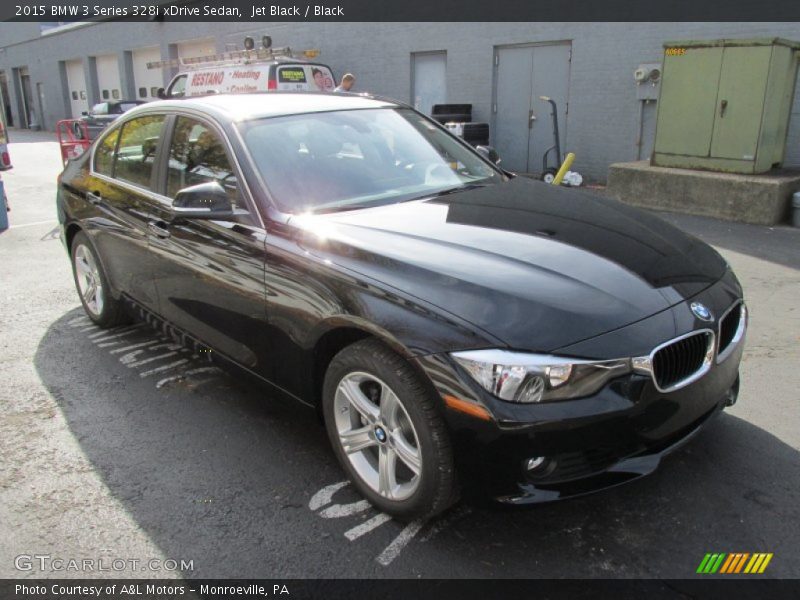 Jet Black / Black 2015 BMW 3 Series 328i xDrive Sedan