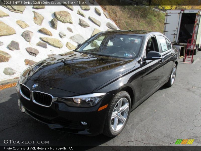 Jet Black / Black 2015 BMW 3 Series 328i xDrive Sedan