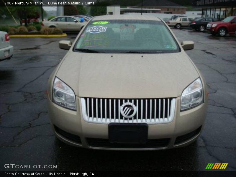 Dune Pearl Metallic / Camel 2007 Mercury Milan V6