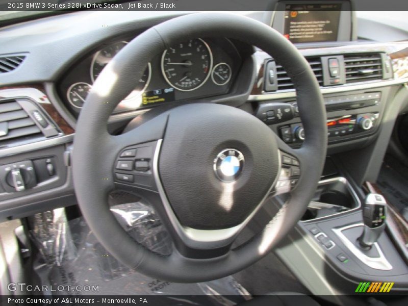 Jet Black / Black 2015 BMW 3 Series 328i xDrive Sedan