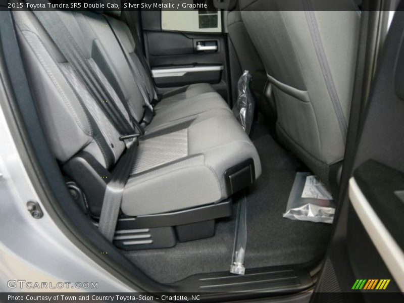 Silver Sky Metallic / Graphite 2015 Toyota Tundra SR5 Double Cab