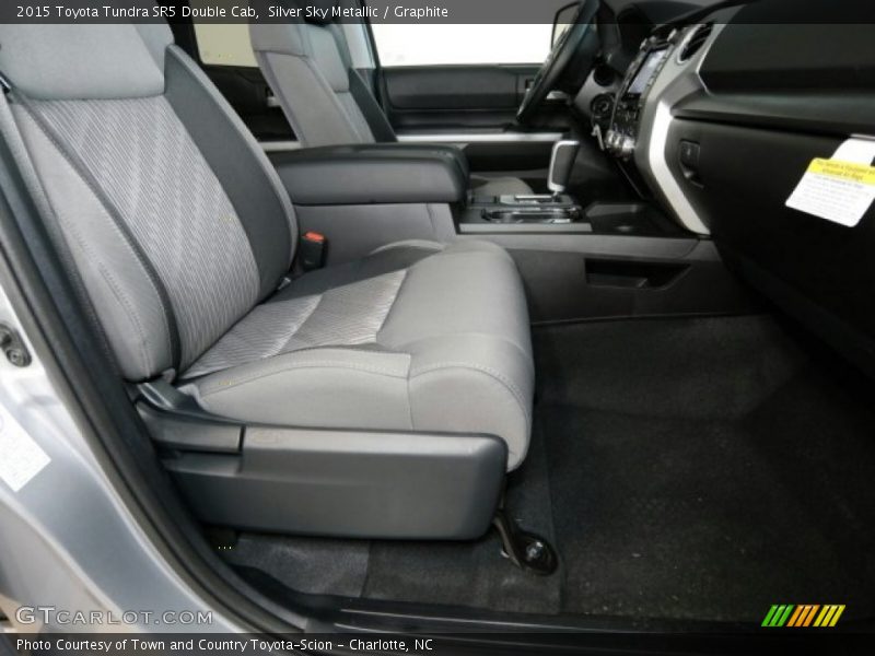 Silver Sky Metallic / Graphite 2015 Toyota Tundra SR5 Double Cab
