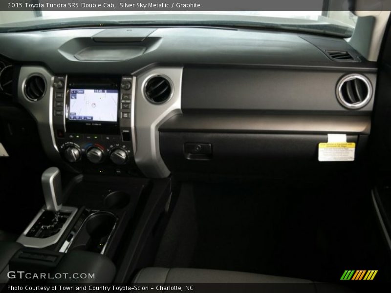 Silver Sky Metallic / Graphite 2015 Toyota Tundra SR5 Double Cab