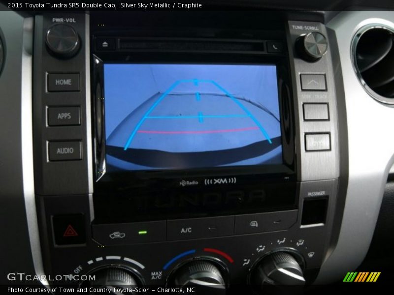 Silver Sky Metallic / Graphite 2015 Toyota Tundra SR5 Double Cab