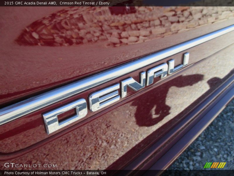 Crimson Red Tincoat / Ebony 2015 GMC Acadia Denali AWD
