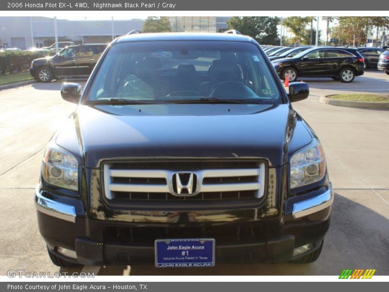 Nighthawk Black Pearl / Gray 2006 Honda Pilot EX-L 4WD