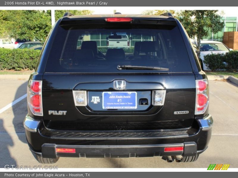 Nighthawk Black Pearl / Gray 2006 Honda Pilot EX-L 4WD