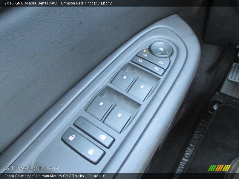 Crimson Red Tincoat / Ebony 2015 GMC Acadia Denali AWD