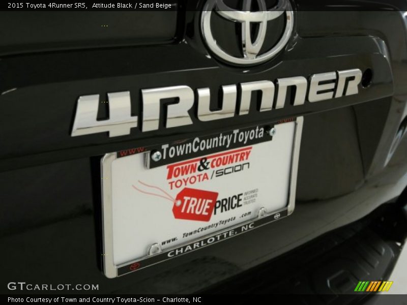 Attitude Black / Sand Beige 2015 Toyota 4Runner SR5