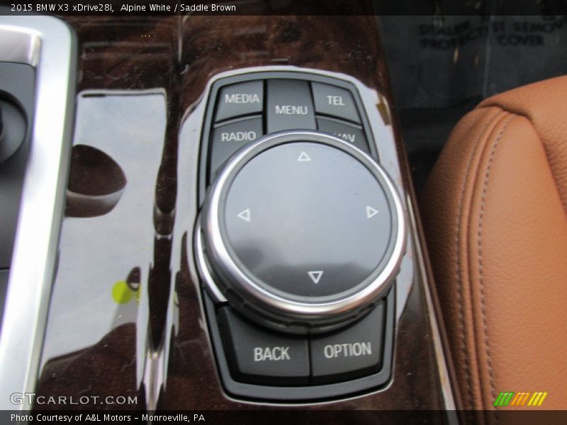 Alpine White / Saddle Brown 2015 BMW X3 xDrive28i
