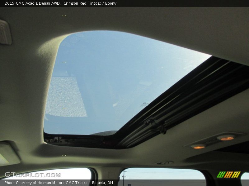Crimson Red Tincoat / Ebony 2015 GMC Acadia Denali AWD
