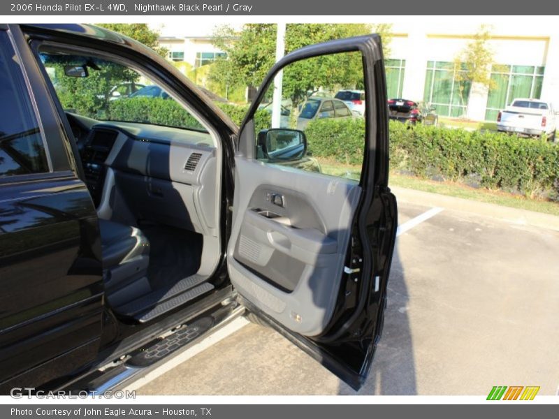 Nighthawk Black Pearl / Gray 2006 Honda Pilot EX-L 4WD
