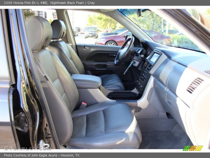 Nighthawk Black Pearl / Gray 2006 Honda Pilot EX-L 4WD