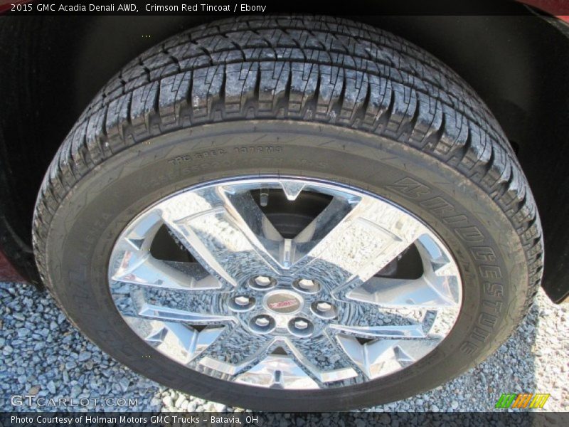 Crimson Red Tincoat / Ebony 2015 GMC Acadia Denali AWD