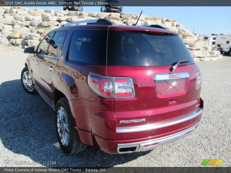 Crimson Red Tincoat / Ebony 2015 GMC Acadia Denali AWD