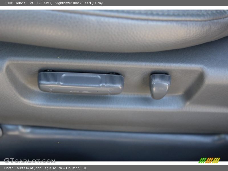 Nighthawk Black Pearl / Gray 2006 Honda Pilot EX-L 4WD