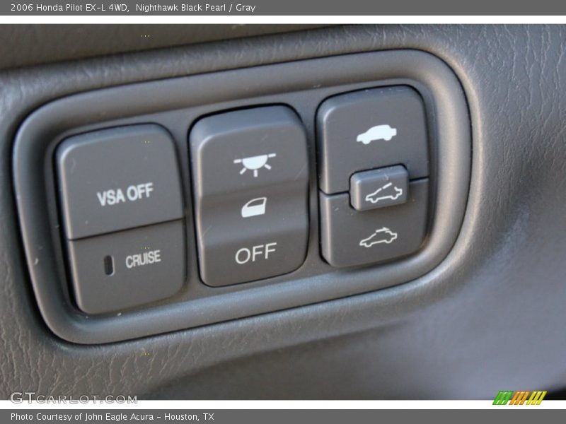 Nighthawk Black Pearl / Gray 2006 Honda Pilot EX-L 4WD