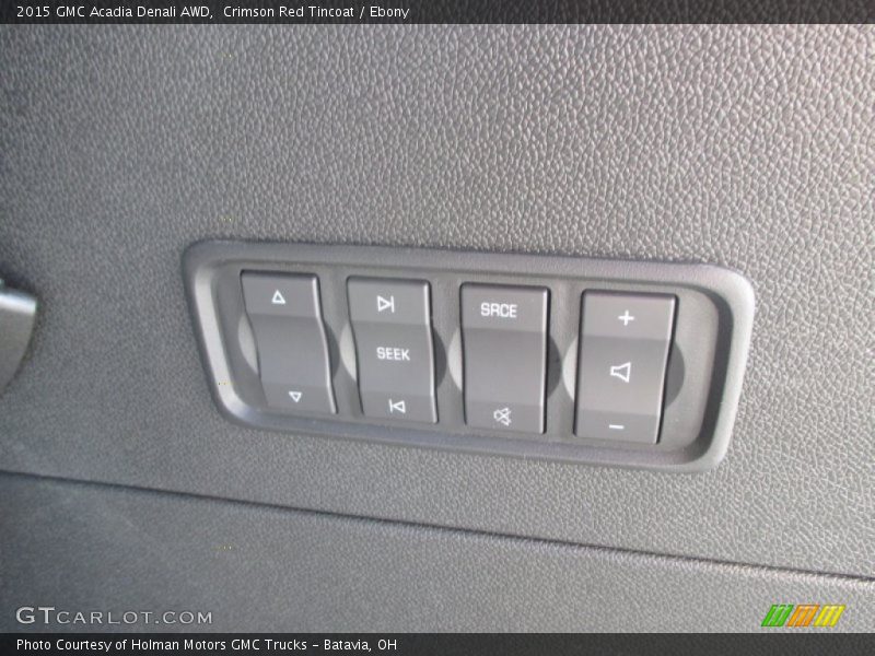 Crimson Red Tincoat / Ebony 2015 GMC Acadia Denali AWD