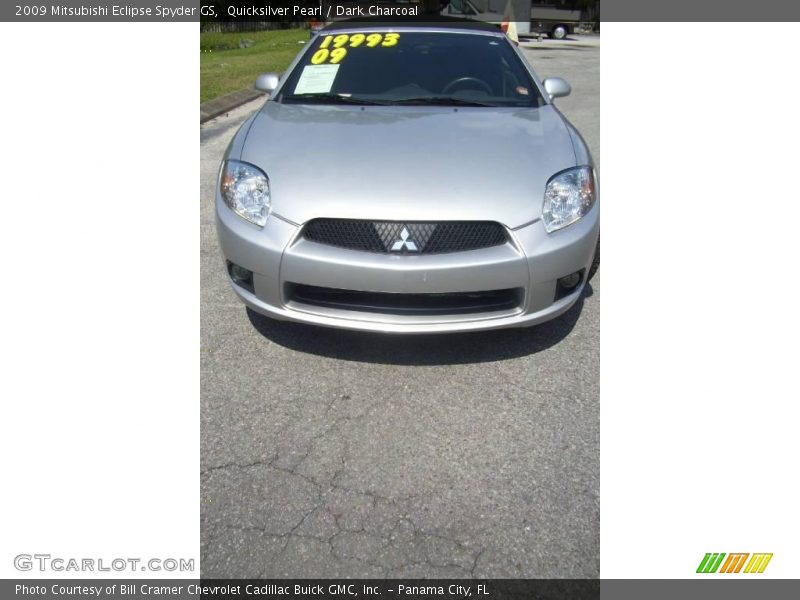 Quicksilver Pearl / Dark Charcoal 2009 Mitsubishi Eclipse Spyder GS