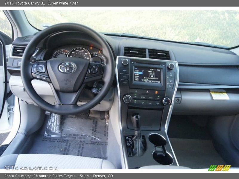 Dashboard of 2015 Camry LE