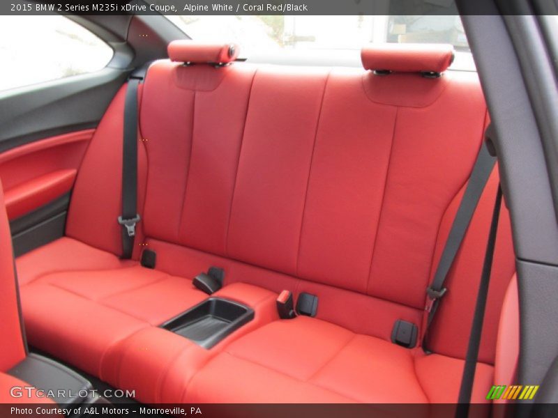 Rear Seat of 2015 2 Series M235i xDrive Coupe