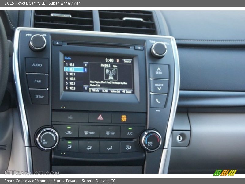 Super White / Ash 2015 Toyota Camry LE