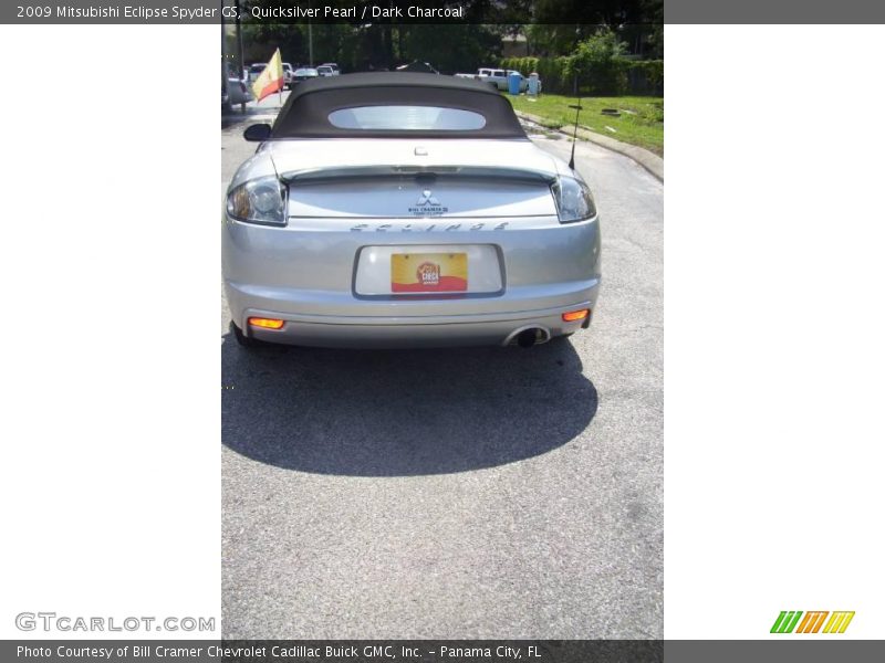 Quicksilver Pearl / Dark Charcoal 2009 Mitsubishi Eclipse Spyder GS