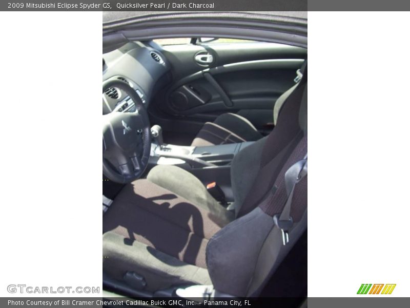Quicksilver Pearl / Dark Charcoal 2009 Mitsubishi Eclipse Spyder GS