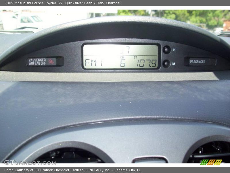 Quicksilver Pearl / Dark Charcoal 2009 Mitsubishi Eclipse Spyder GS
