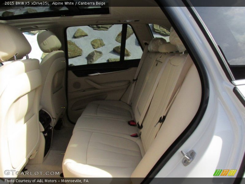 Alpine White / Canberra Beige 2015 BMW X5 xDrive35i