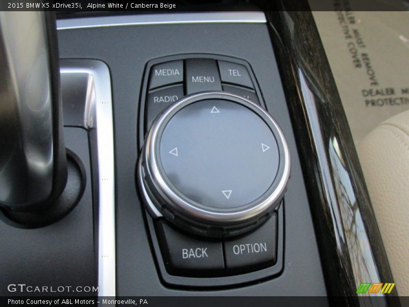Alpine White / Canberra Beige 2015 BMW X5 xDrive35i
