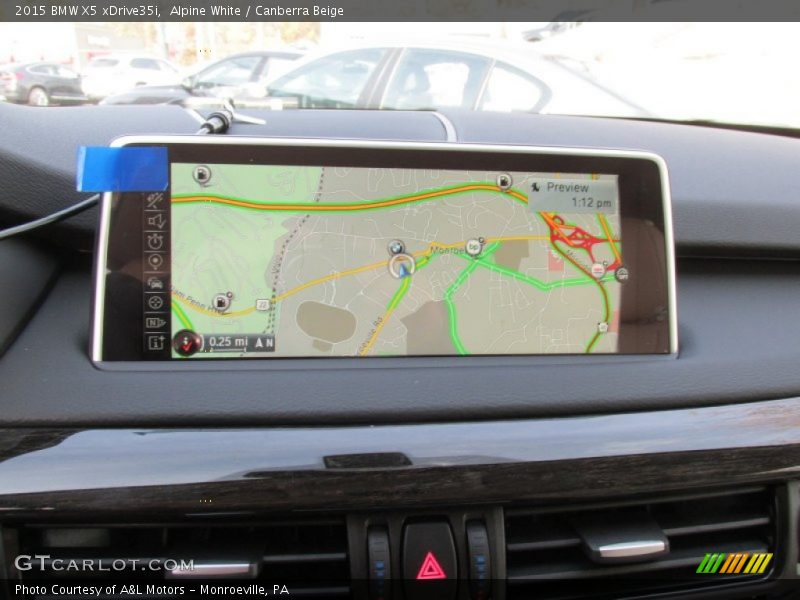 Alpine White / Canberra Beige 2015 BMW X5 xDrive35i