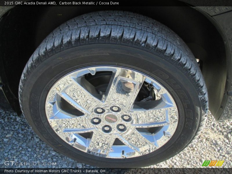Carbon Black Metallic / Cocoa Dune 2015 GMC Acadia Denali AWD