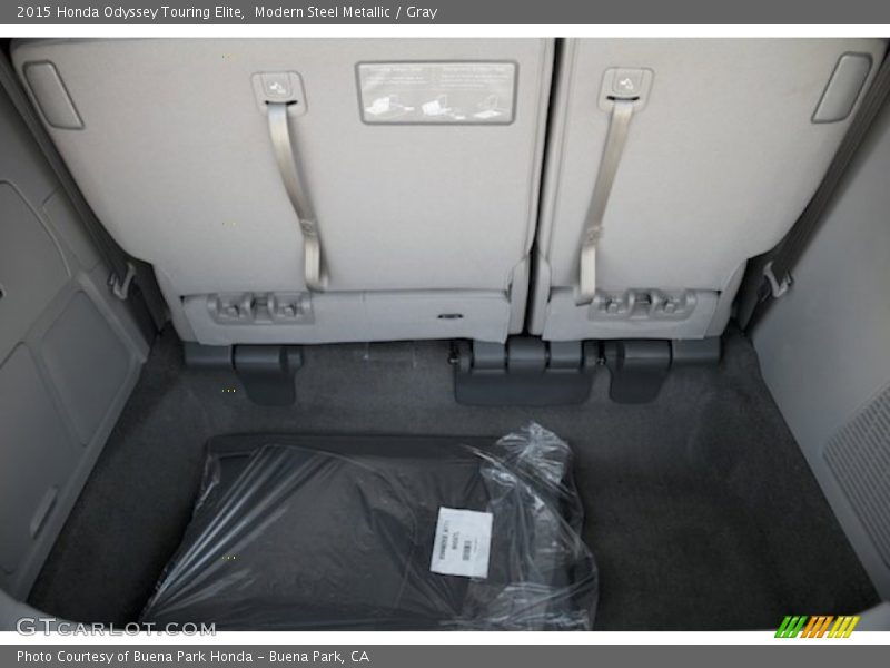 Modern Steel Metallic / Gray 2015 Honda Odyssey Touring Elite