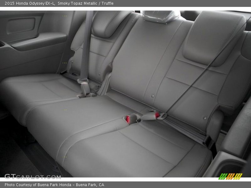 Smoky Topaz Metallic / Truffle 2015 Honda Odyssey EX-L