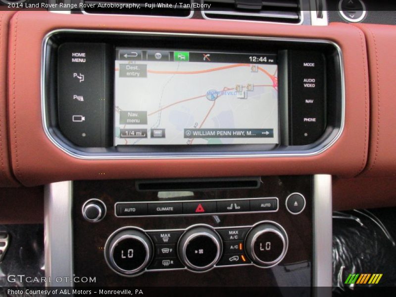 Navigation of 2014 Range Rover Autobiography