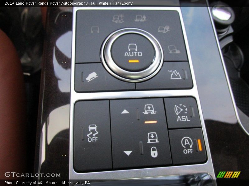 Controls of 2014 Range Rover Autobiography