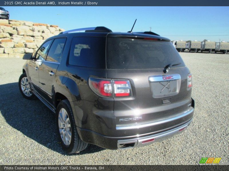 Iridium Metallic / Ebony 2015 GMC Acadia Denali AWD