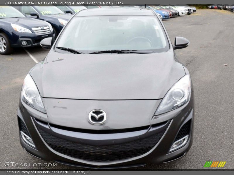 Graphite Mica / Black 2010 Mazda MAZDA3 s Grand Touring 4 Door