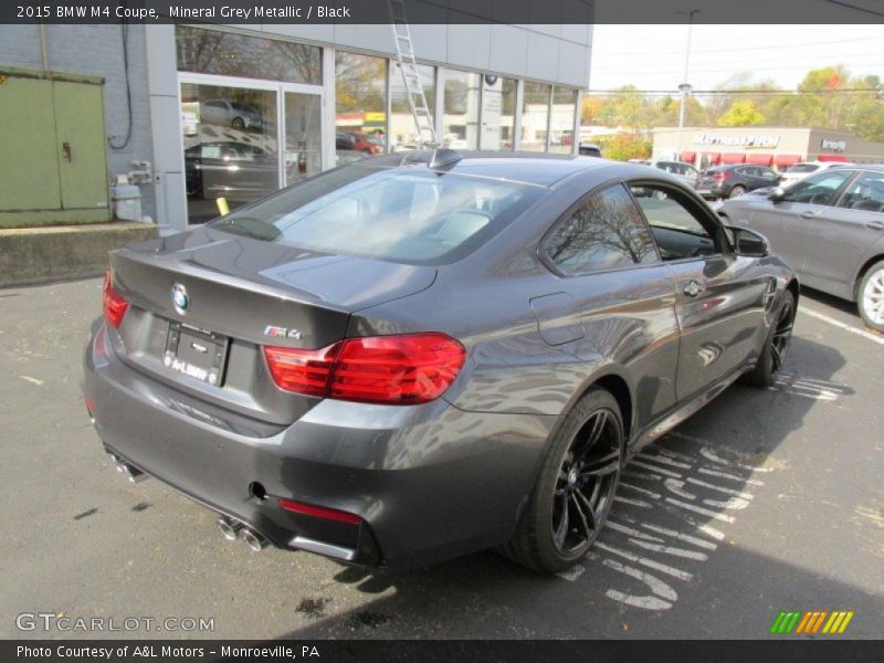 Mineral Grey Metallic / Black 2015 BMW M4 Coupe