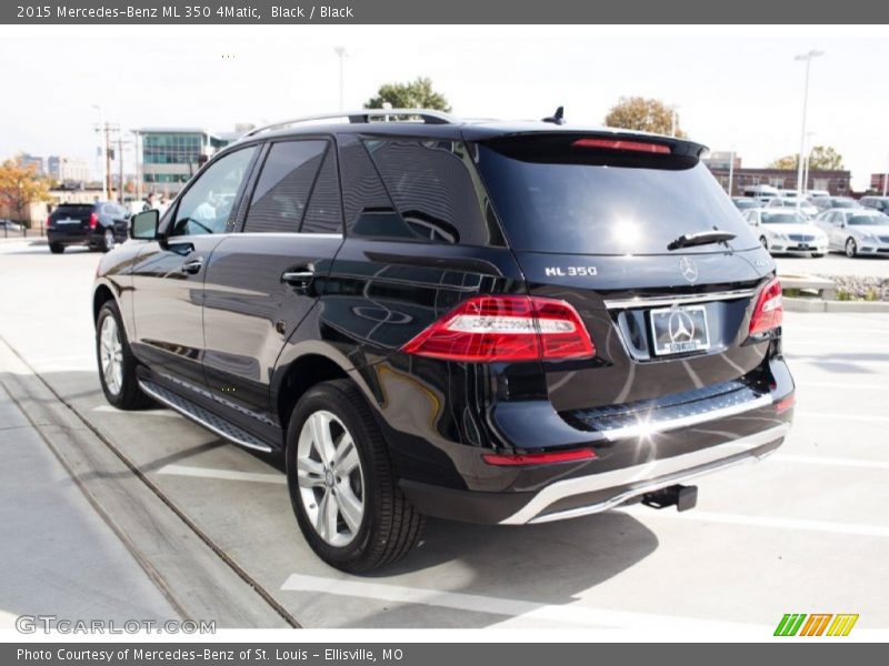 Black / Black 2015 Mercedes-Benz ML 350 4Matic