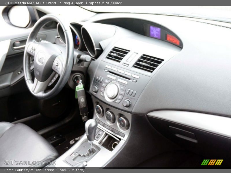 Graphite Mica / Black 2010 Mazda MAZDA3 s Grand Touring 4 Door
